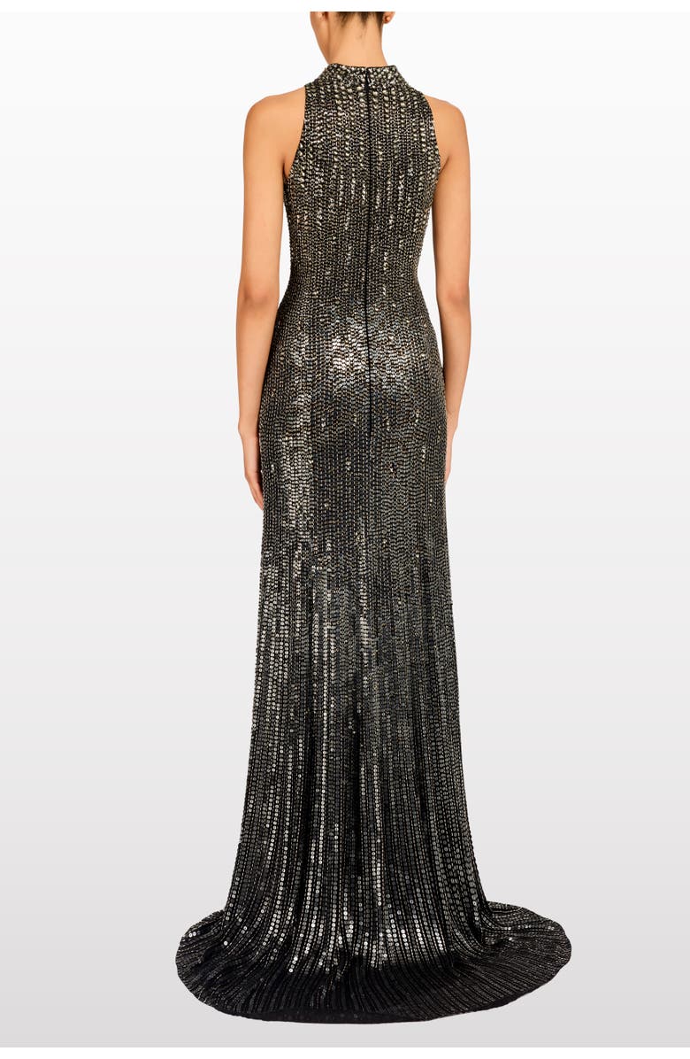 Jenny Packham Benue Sequin-Embellished Maxi Dress, Alternate, color, Liquorice