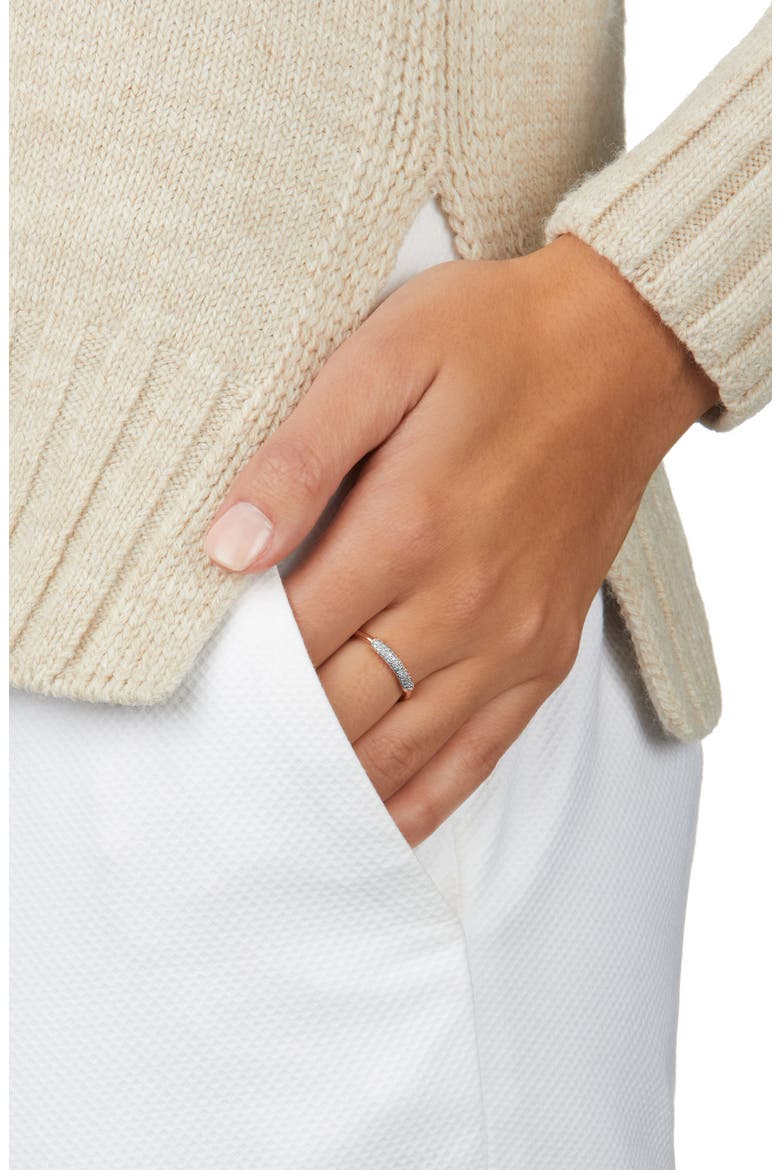 Stellar Diamond Band Ring, Alternate, color, GOLD