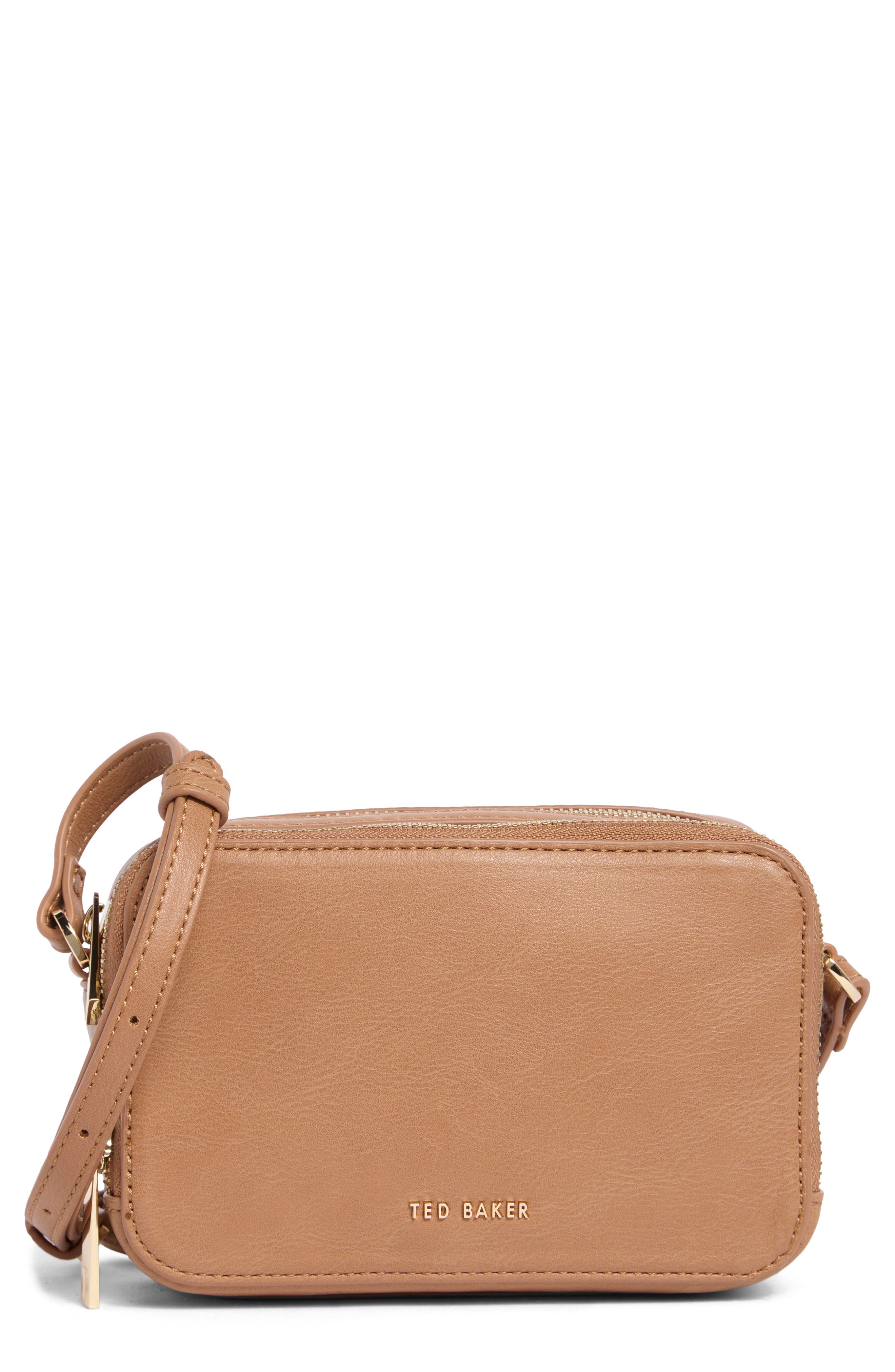 Stina Faux Leather Crossbody Bag
