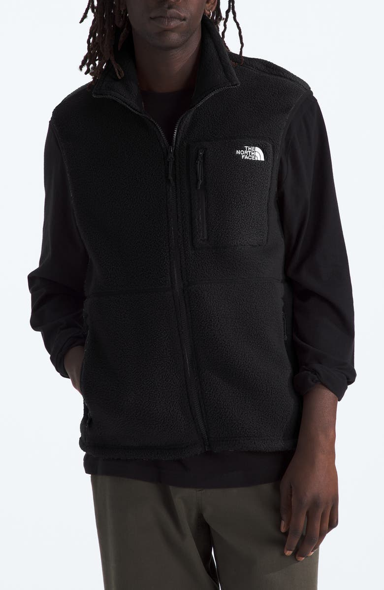 The North Face Yumiori Recycled Fleece Jacket, Main, color, Tnf Black