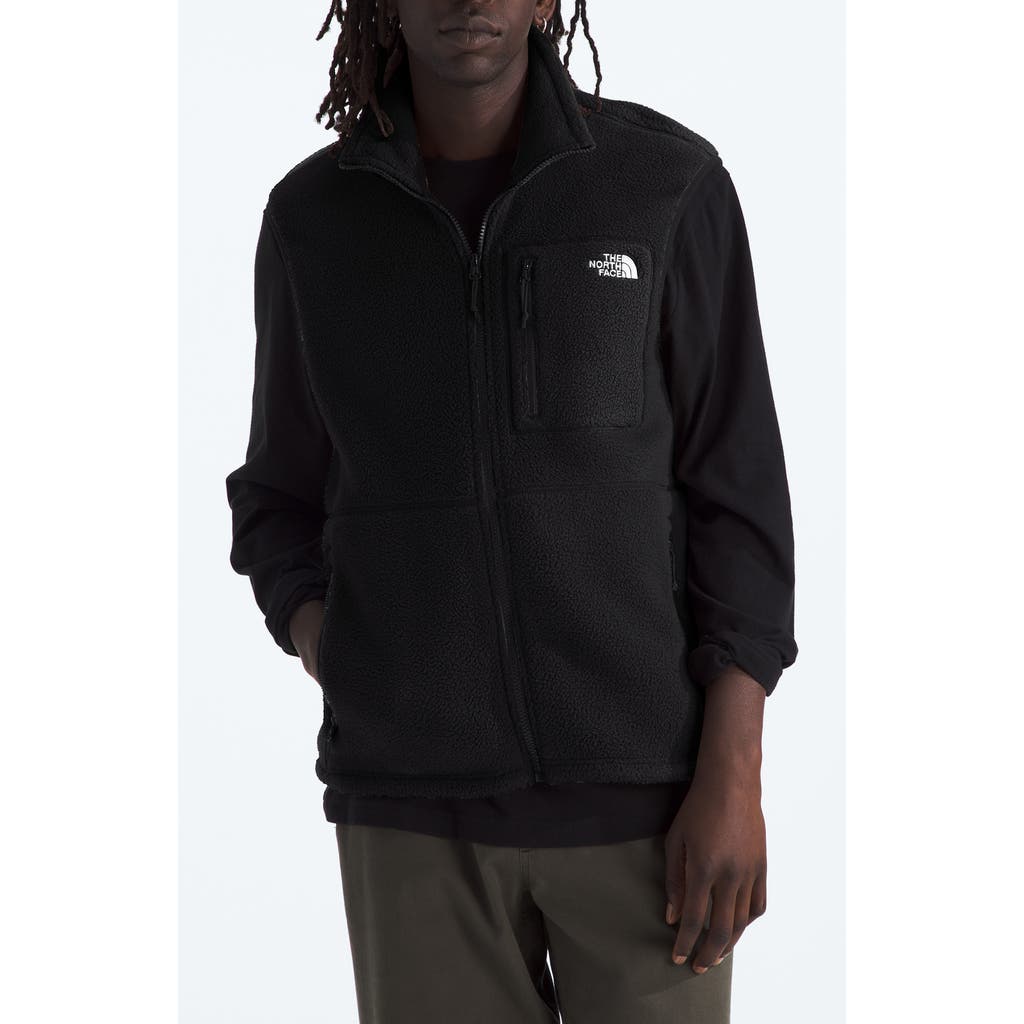 The North Face Yumiori Recycled Fleece Jacket In Black