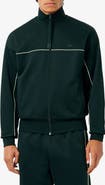 Lacoste Loose Fit Quarter Zip Pullover