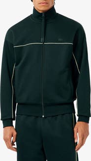 Lacoste Loose Fit Quarter Zip Pullover