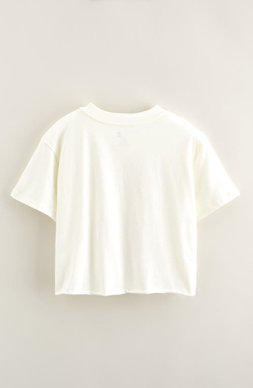 Treasure & Bond Kids' Band Graphic Cotton T-shirt In White