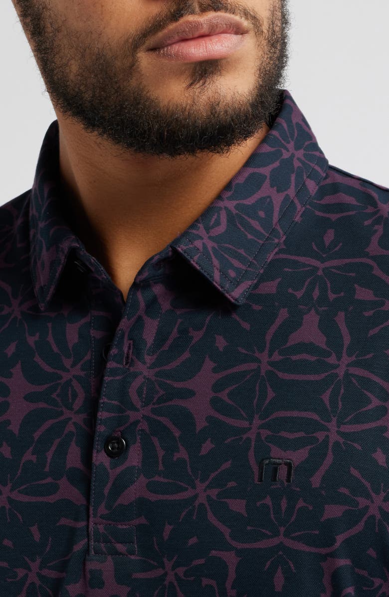 Vine City Floral Piqué Polo