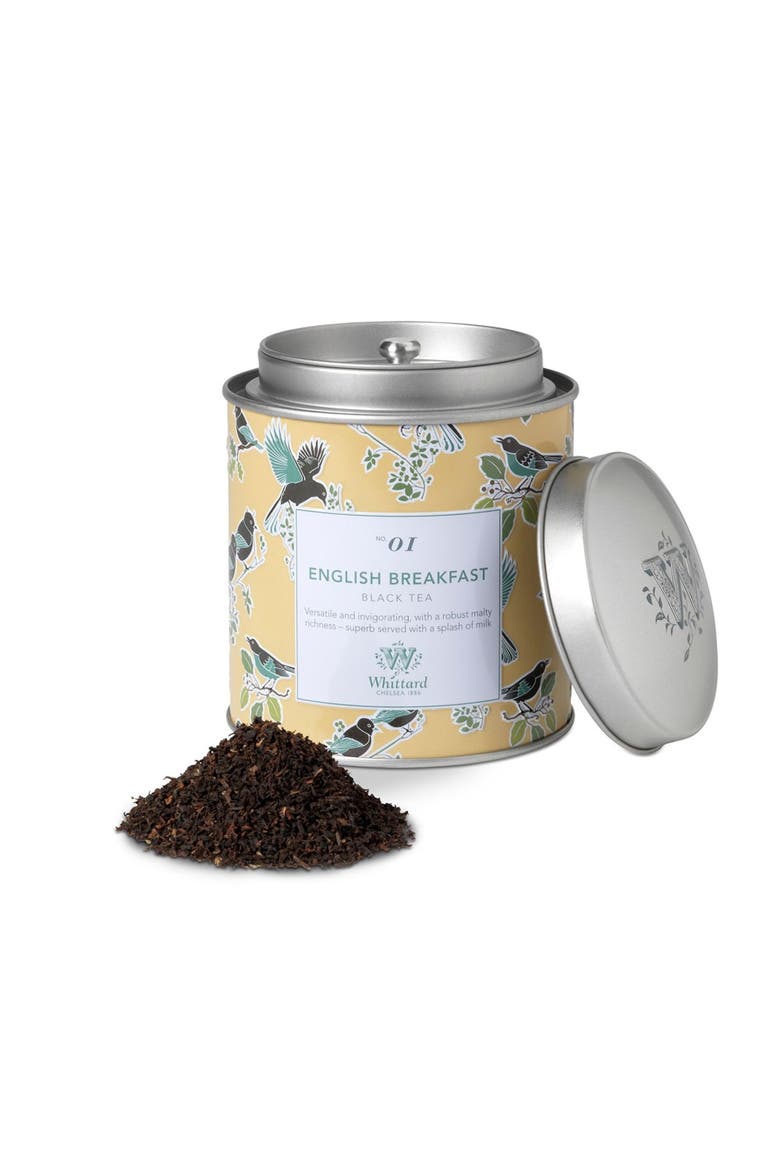 English Breakfast Loose Leaf Tea Caddy, Main, color, Reddish-Brown