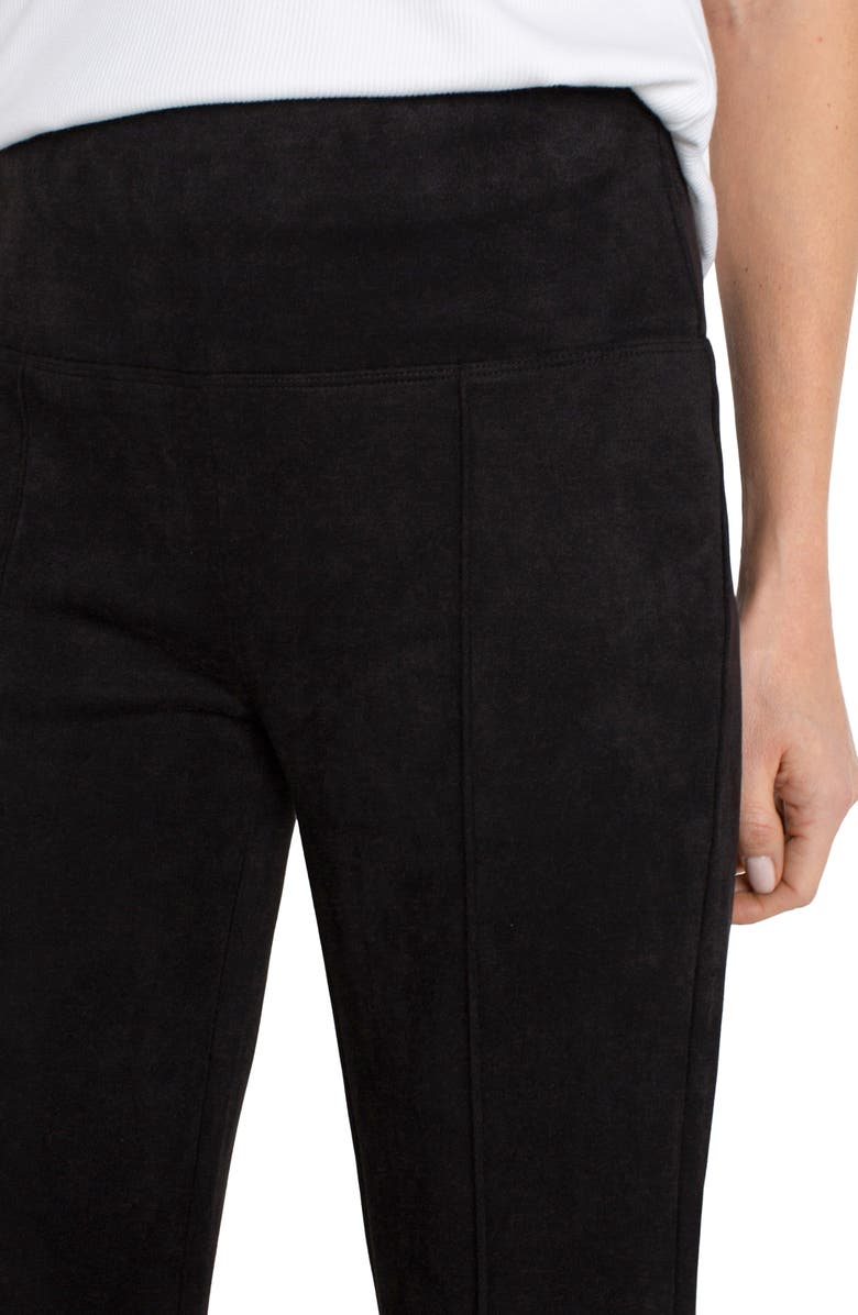 Liverpool Pearl Crop Flare Pants, Alternate, color, Black