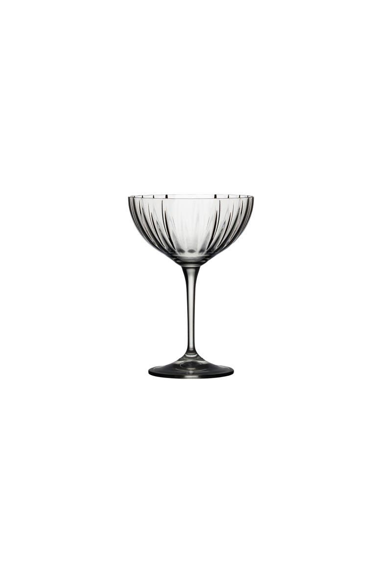 Sens Set/6 coupe glasses, Main, color, Smoked grey