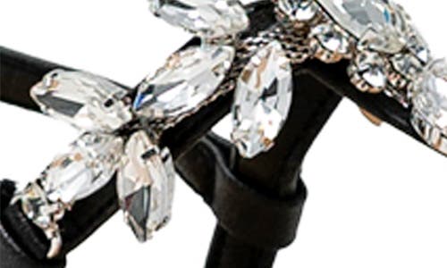 Chase & Chloe Chase And Chloe Aiden Crystal T-strap Sandal