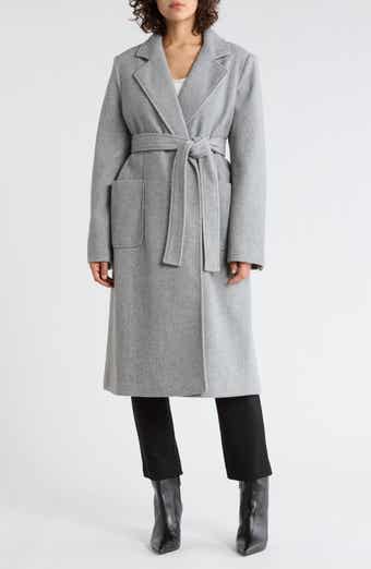 Sam Edelman Patch Pocket Wrap Coat