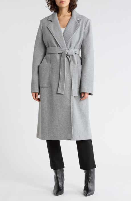 Sam Edelman Patch Pocket Wrap Coat