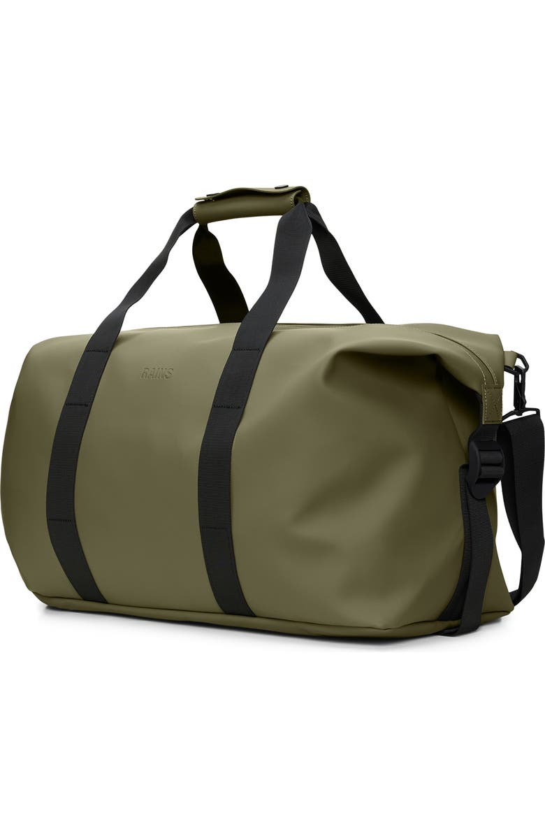 Rains Hilo Waterproof Weekend Bag, Alternate, color, Marsh