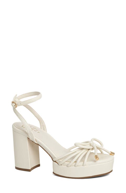 Edith Ankle Strap Platform Sandal (Women)