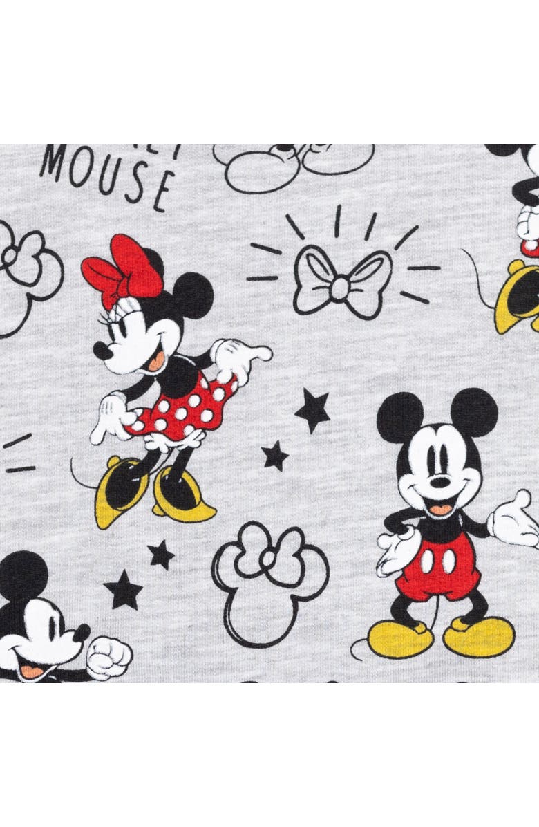 Disney Skater Dress & Scrunchie Set, Alternate, color, Minnie Mouse Gray