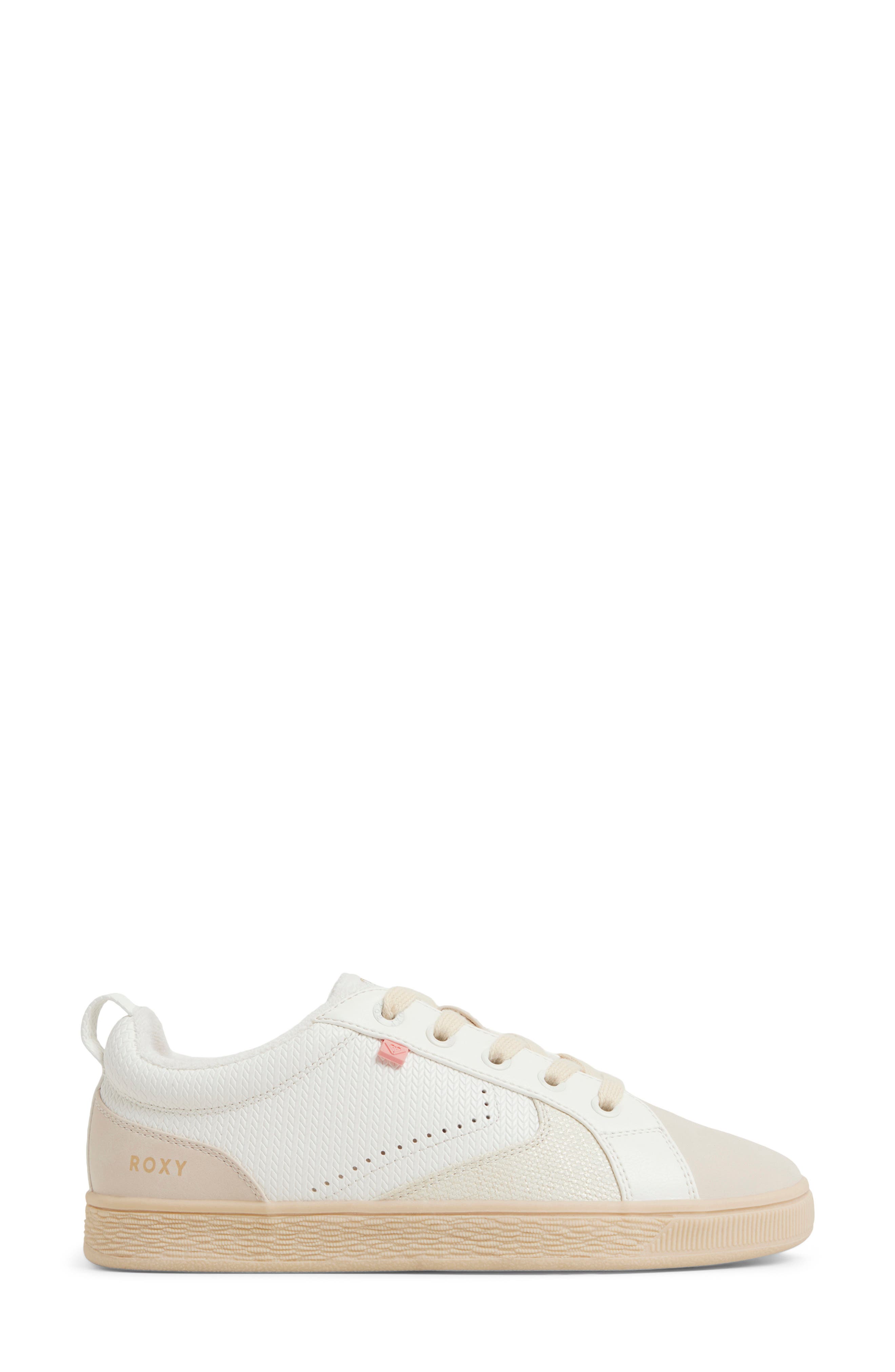 Roxy Sunrise Sneaker, Alternate, color, Cream Multi