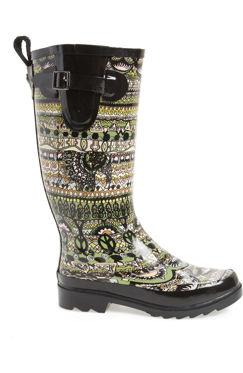 Sakroots Rhythm Waterproof Rain Boot, Alternate, color,