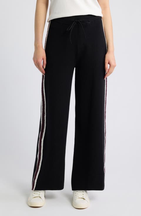Tucker Knit Track Pants