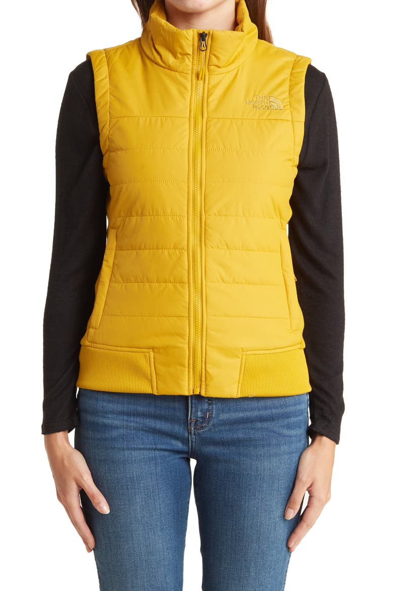 1996 Retro Nuptse Vest, Alternate, color, ARROWWOOD YLW