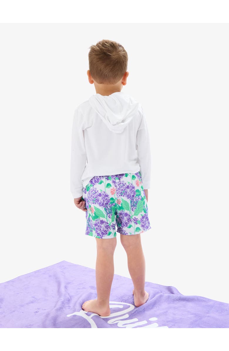 RuggedButts Boys UPF50+ Sun Protective Hooded Shirt, Alternate, color, White