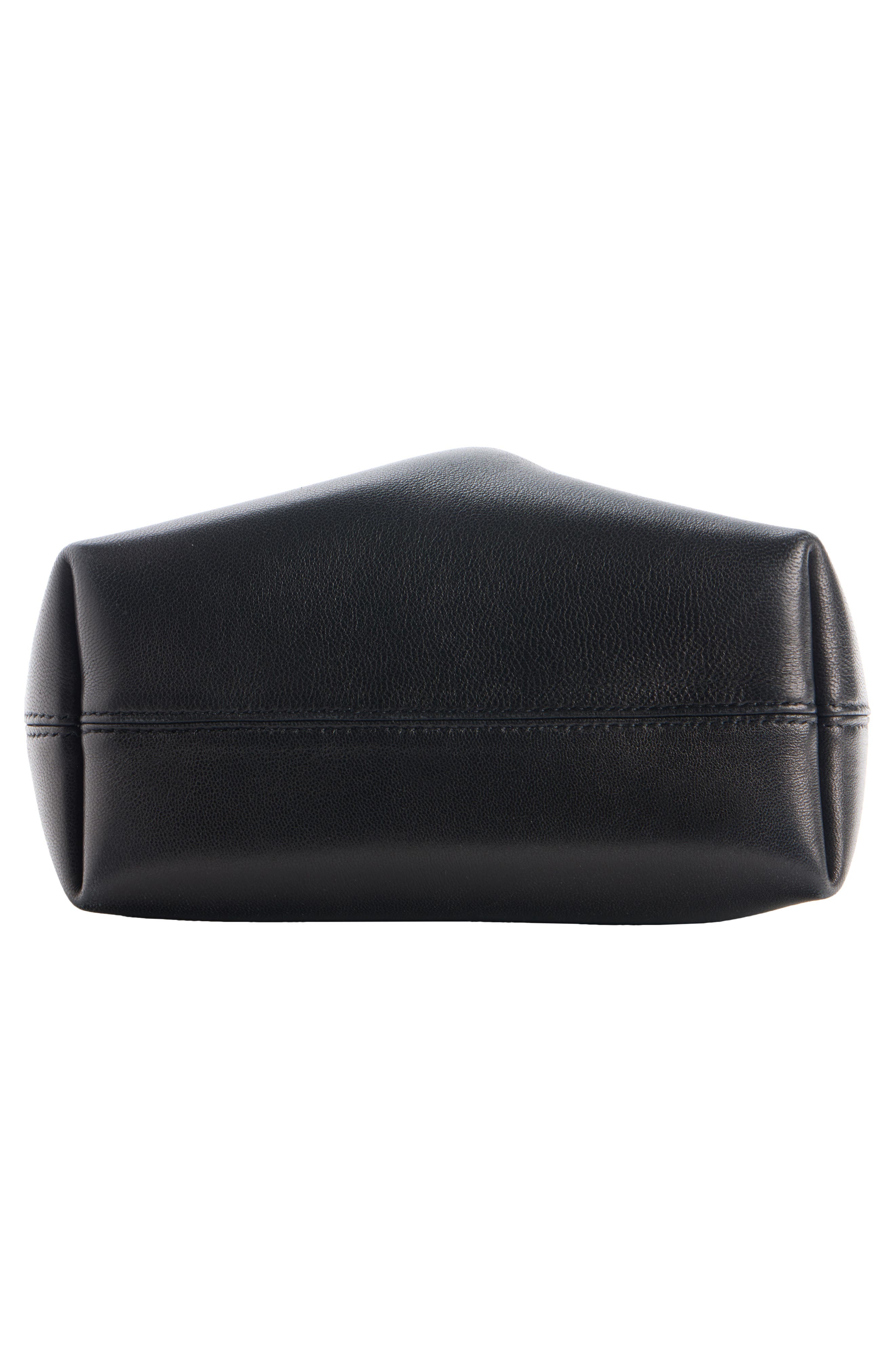 Givenchy Mini Pinch Me Leather Tote, Alternate, color, 001-Black