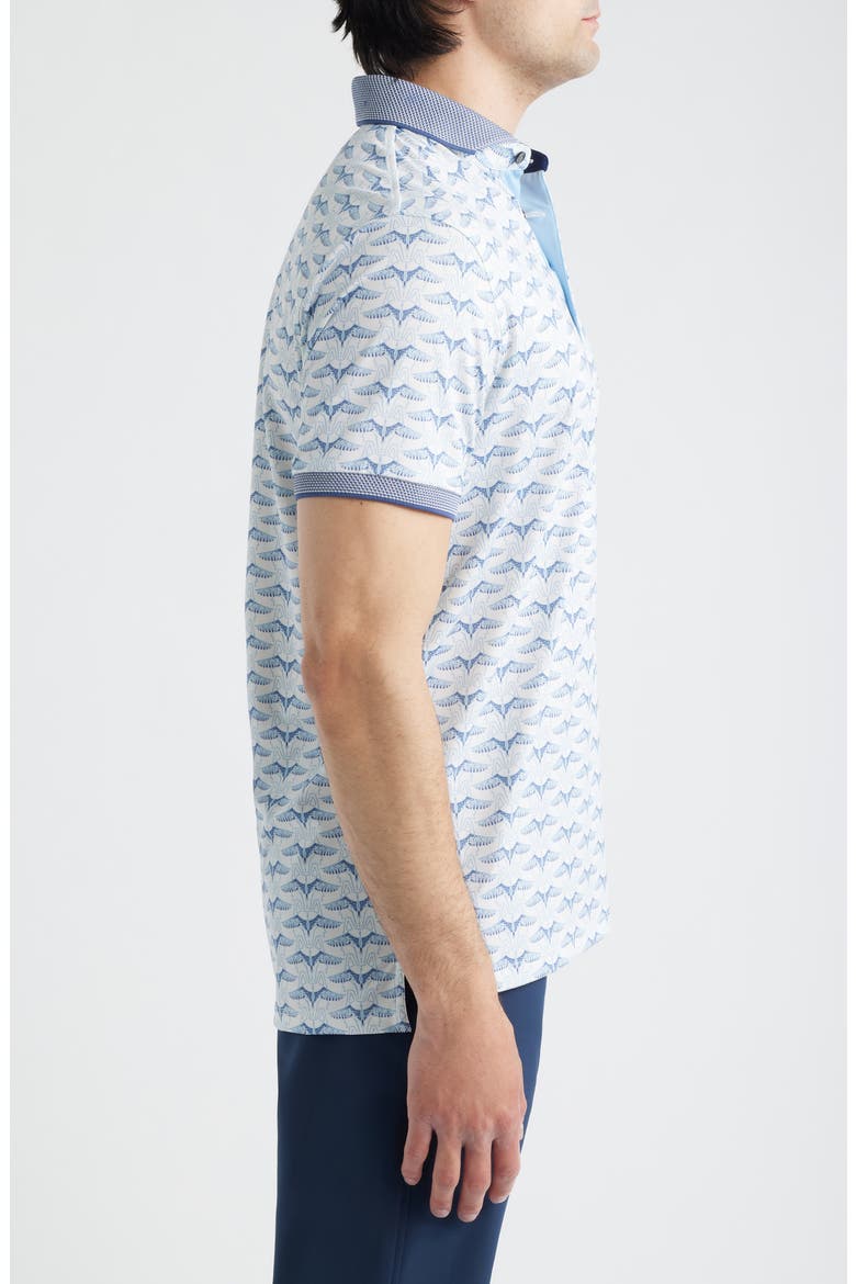 Silver Stilt Performance Polo, Alternate, color, ARCTIC