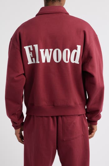Heavyweight Fleece Polo Collar Sweatshirt