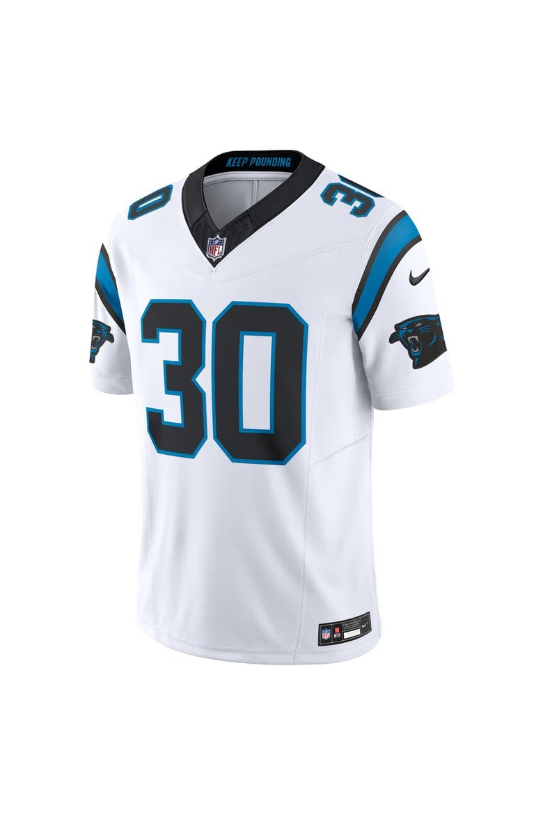 Men's Nike Chuba Hubbard White Carolina Panthers  Vapor F.U.S.E. Limited Jersey, Alternate, color, White