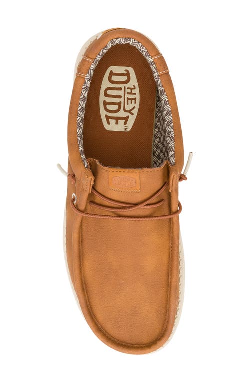 Hey Dude Wally Classic Lace-up In Brown