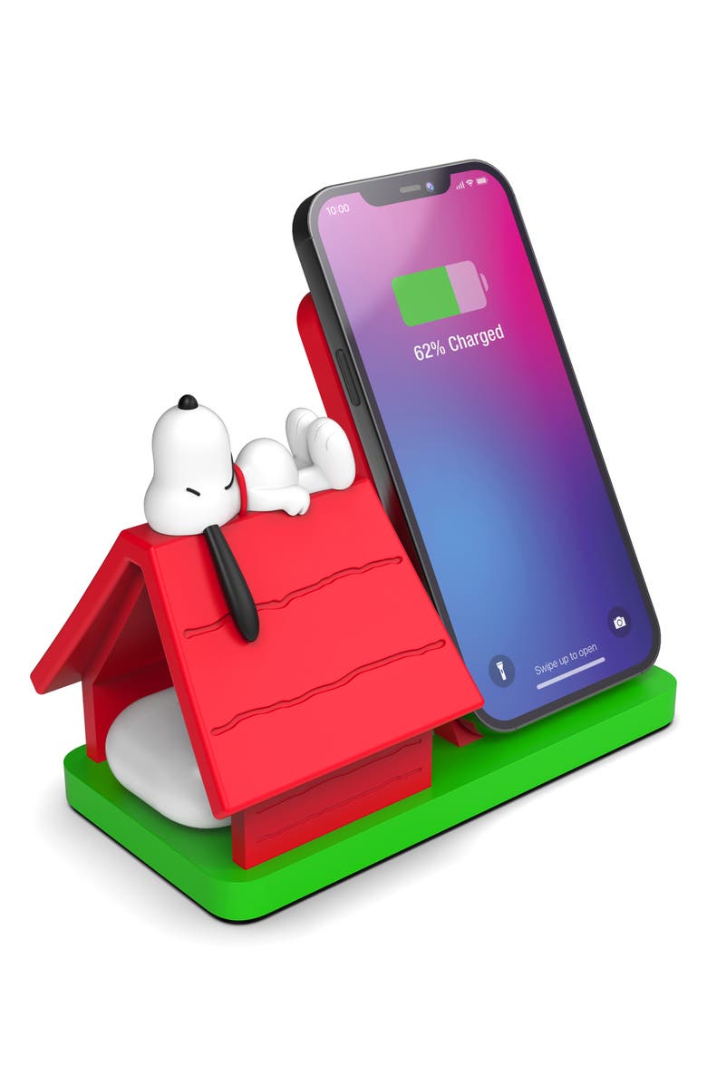 PEANUTS <sup>®</sup> Doghouse Phone & AirPods Charger, Alternate, color,