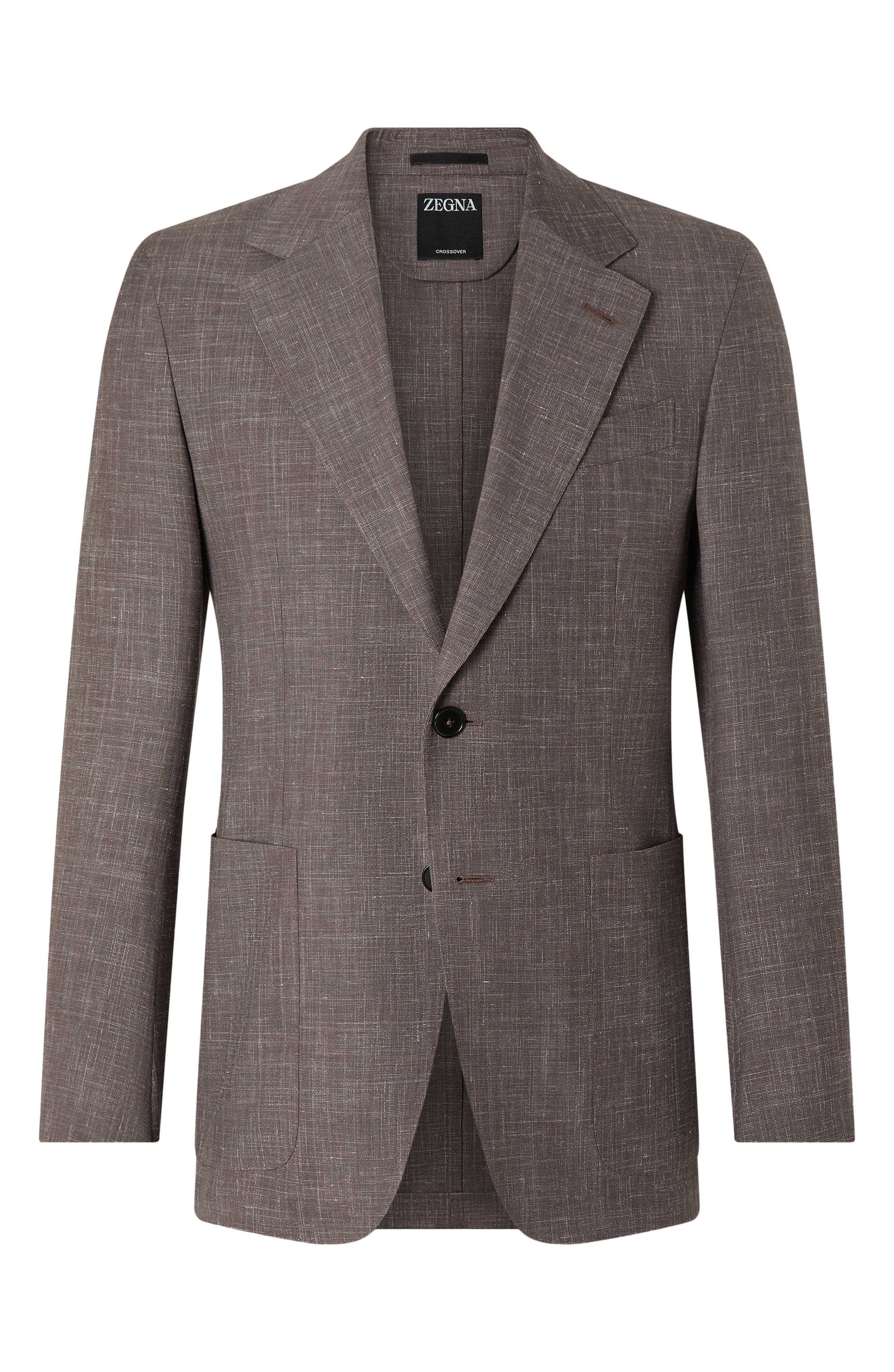 Crossover Wool, Silk & Linen Sport Coat