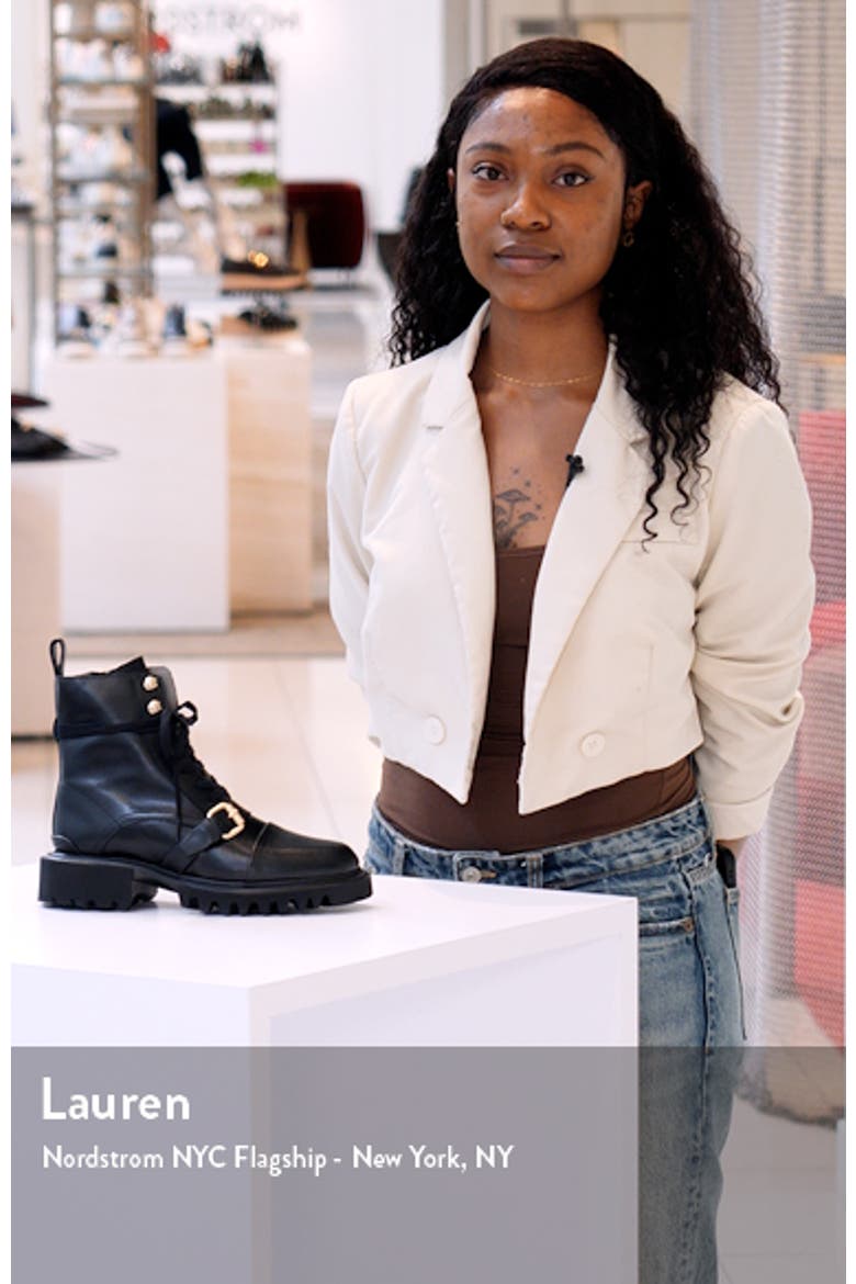 Tori Lug Sole Boot video