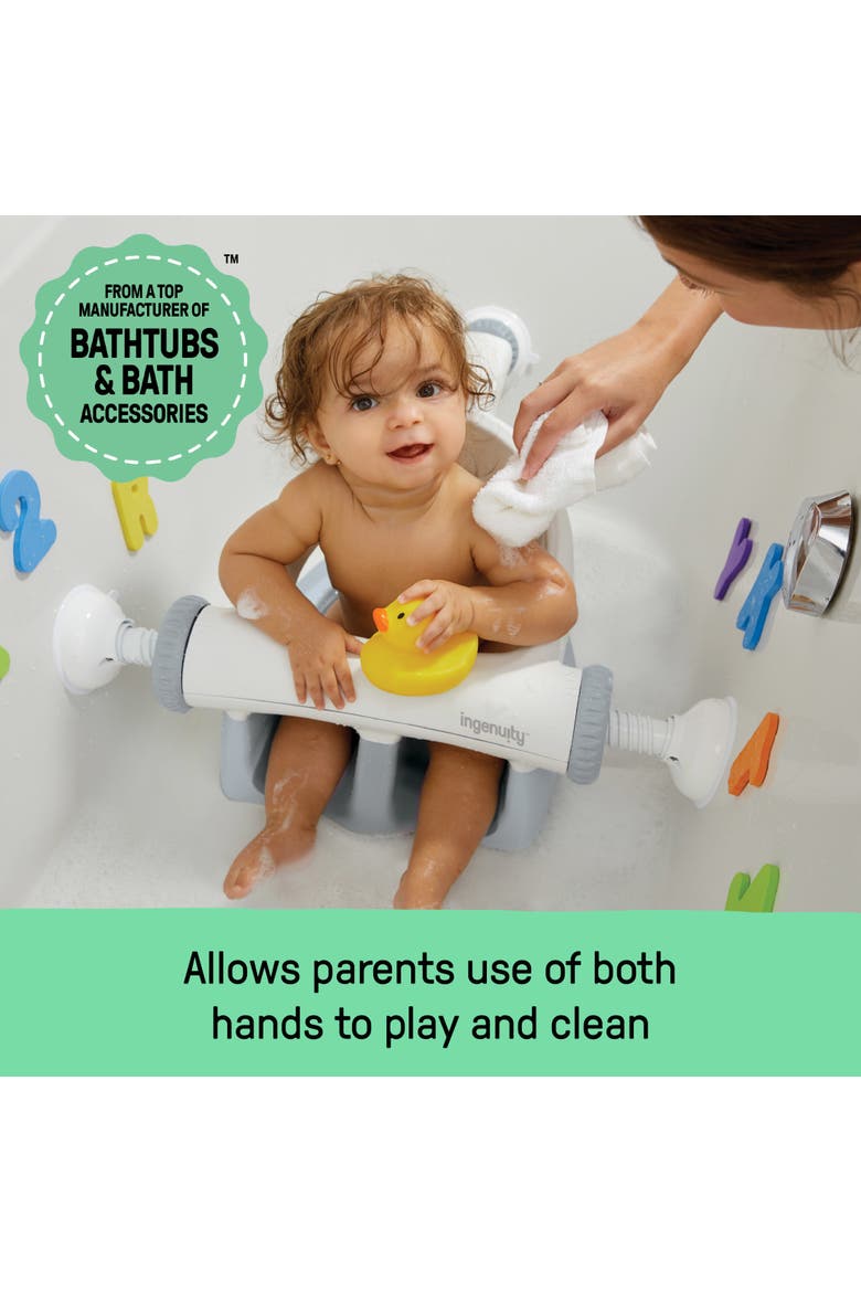 My Baby Bath Seat, Alternate, color, Grey