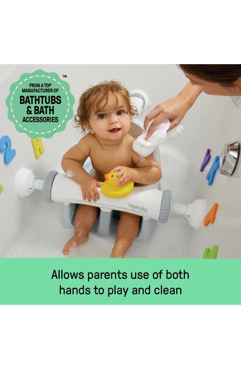 INGENUITY My Baby Bath Seat, Alternate, color, Grey