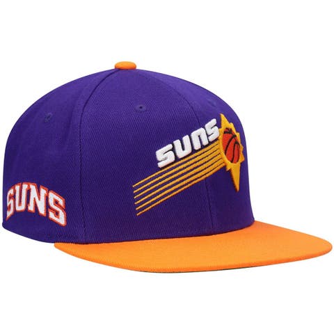 Men's Mitchell & Ness Purple/Orange Phoenix Suns Hardwood Classics Snapback Hat