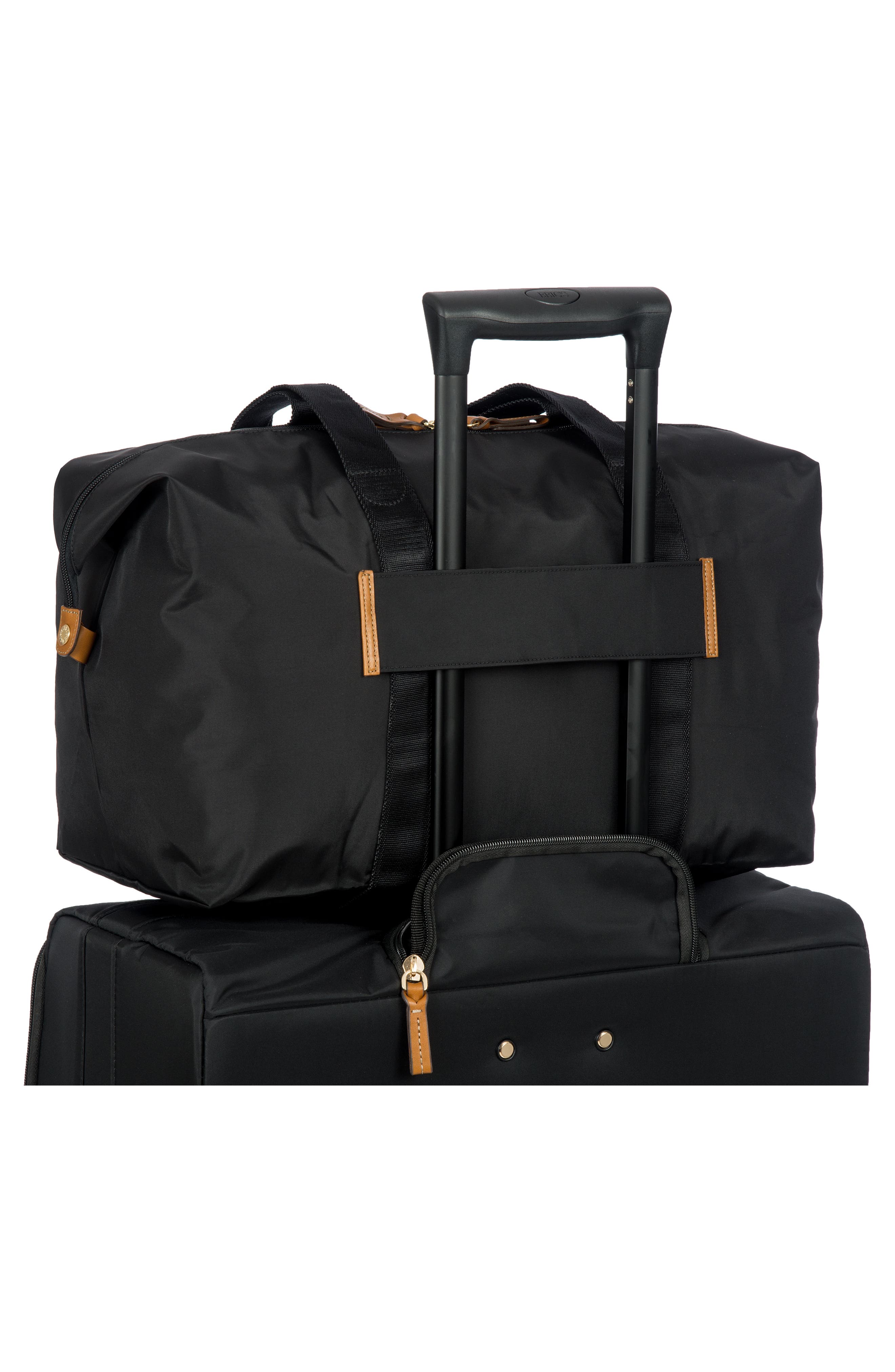X-Bag 18-Inch Folding Duffel Bag, Alternate, color, BLACK