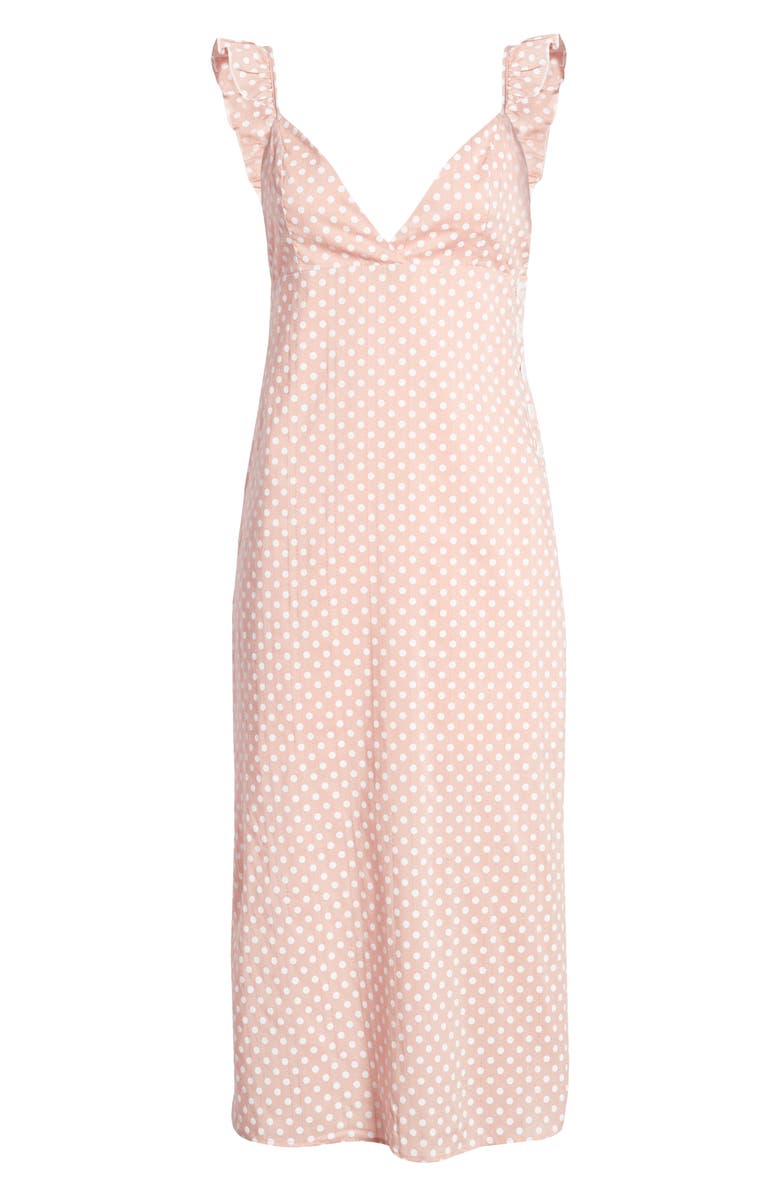 English Factory Polka Dot Slipdress, Main, color, 