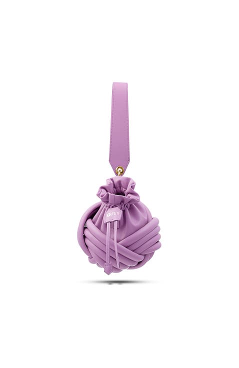 Knurly Handbag - Lilac