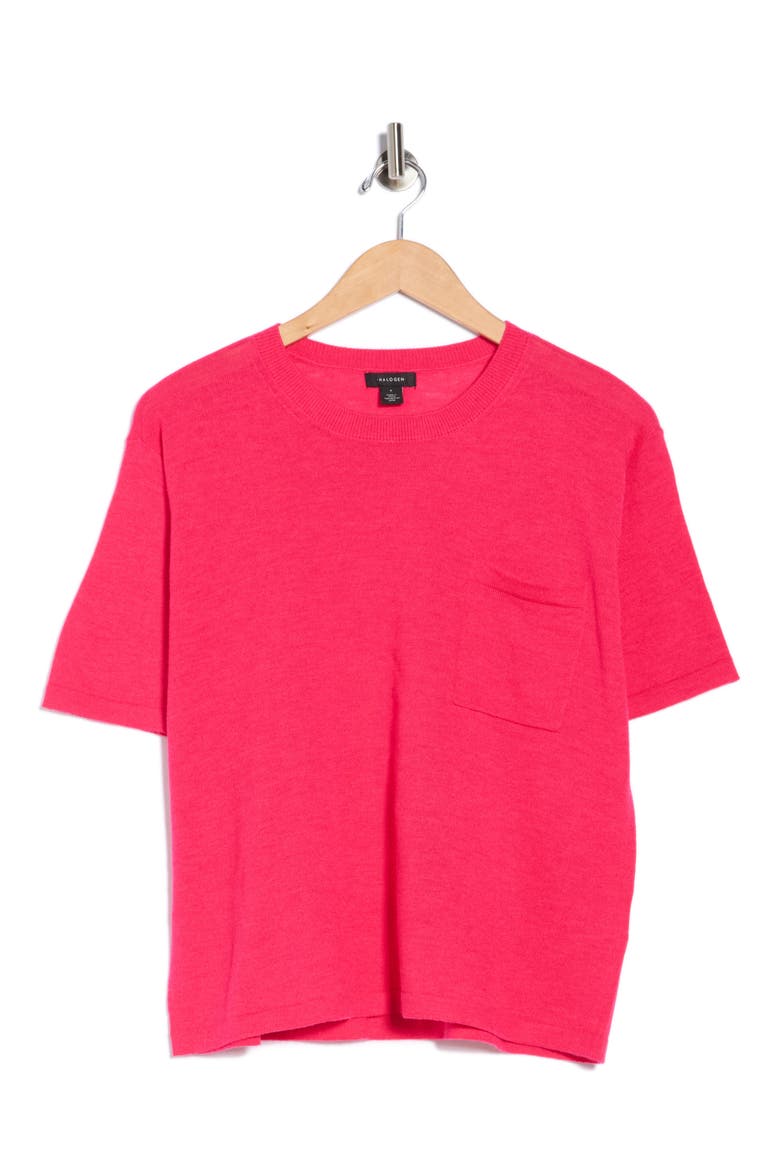 Pocket T-Shirt, Alternate, color, WATERMELON CRUSH