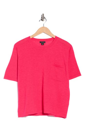 Halogen ® Pocket T-shirt In Red