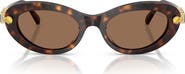 Swarovski 53mm Oval Sunglasses