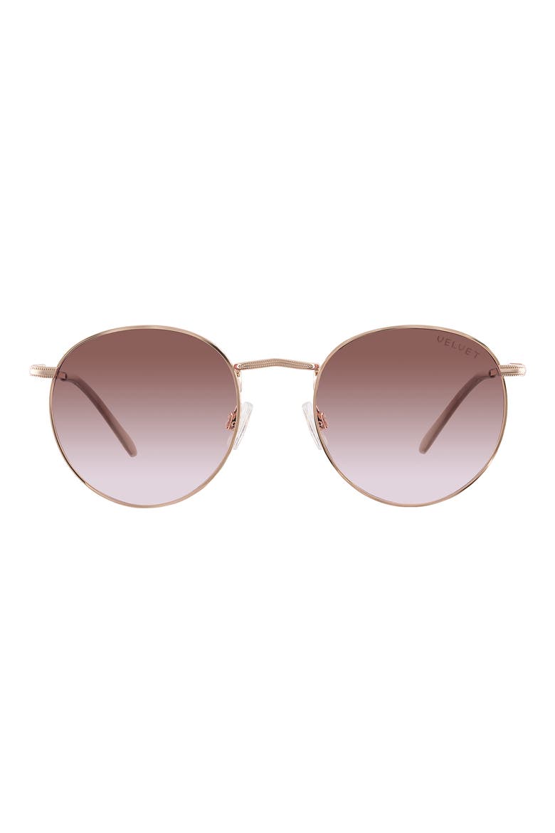 Yokko Sunglasses, Main, color, ROSE GOLD