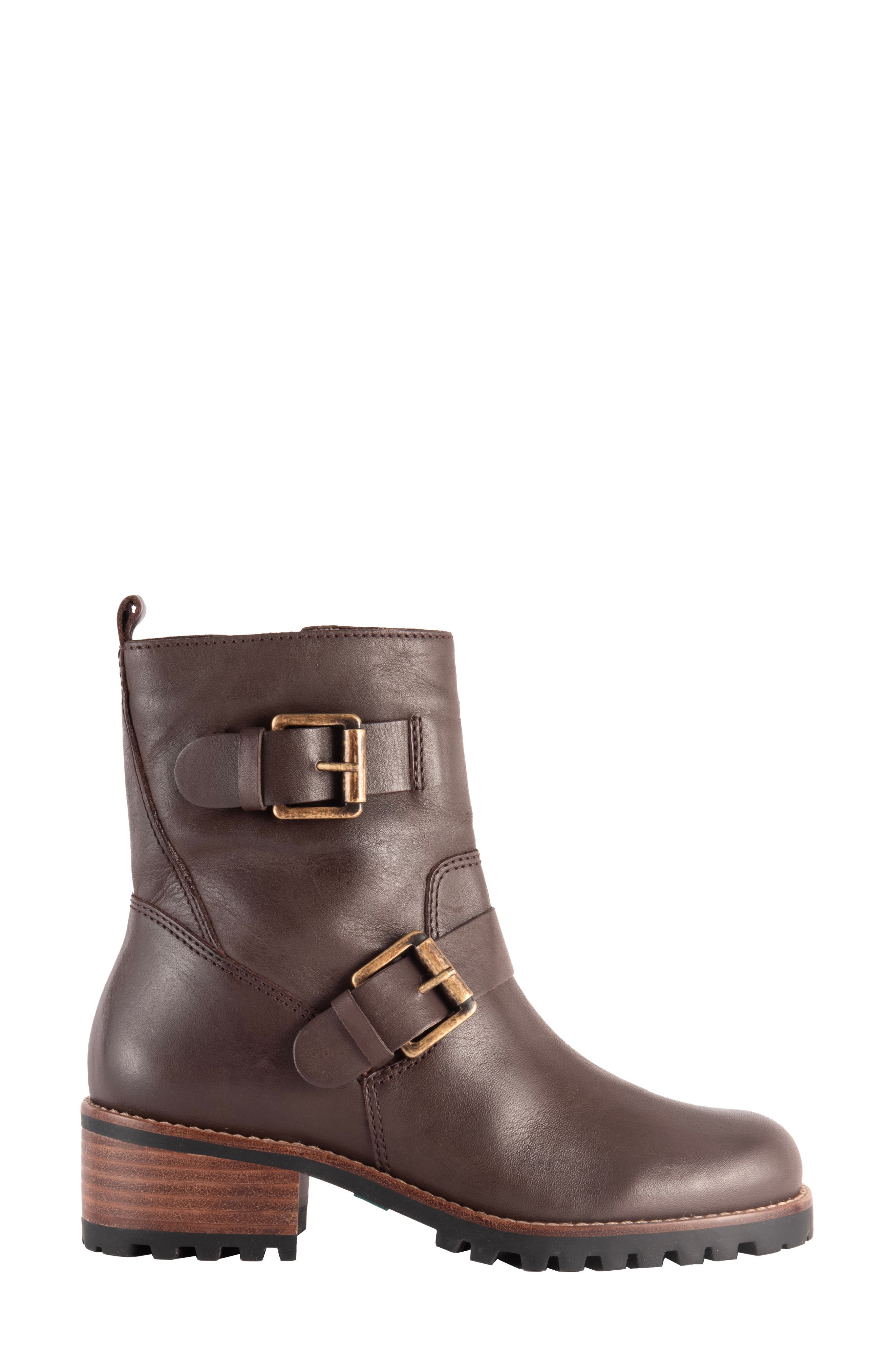 Palmar Double Strap Waterproof Boot, Alternate, color, BROWN