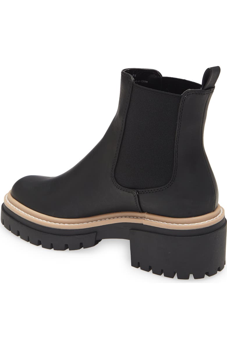 Open Edit Mira Lug Sole Chelsea Bootie, Alternate, color,