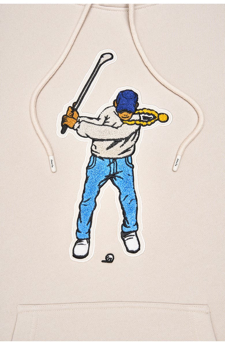 Eastside Golf Swingman Core Fleece Hoodie, Alternate, color, Pumice