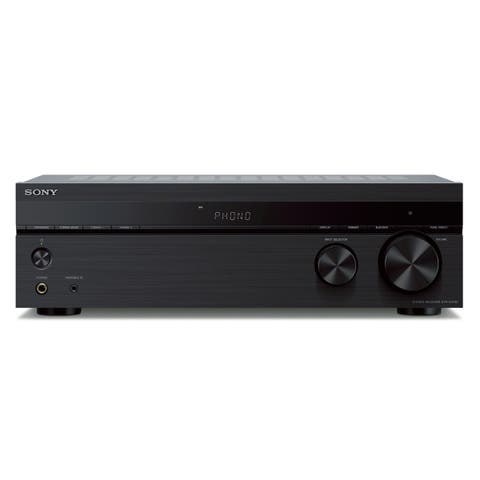 STR-DH190 Stereo Receiver with Phono Input and Bluetooth Connectivity