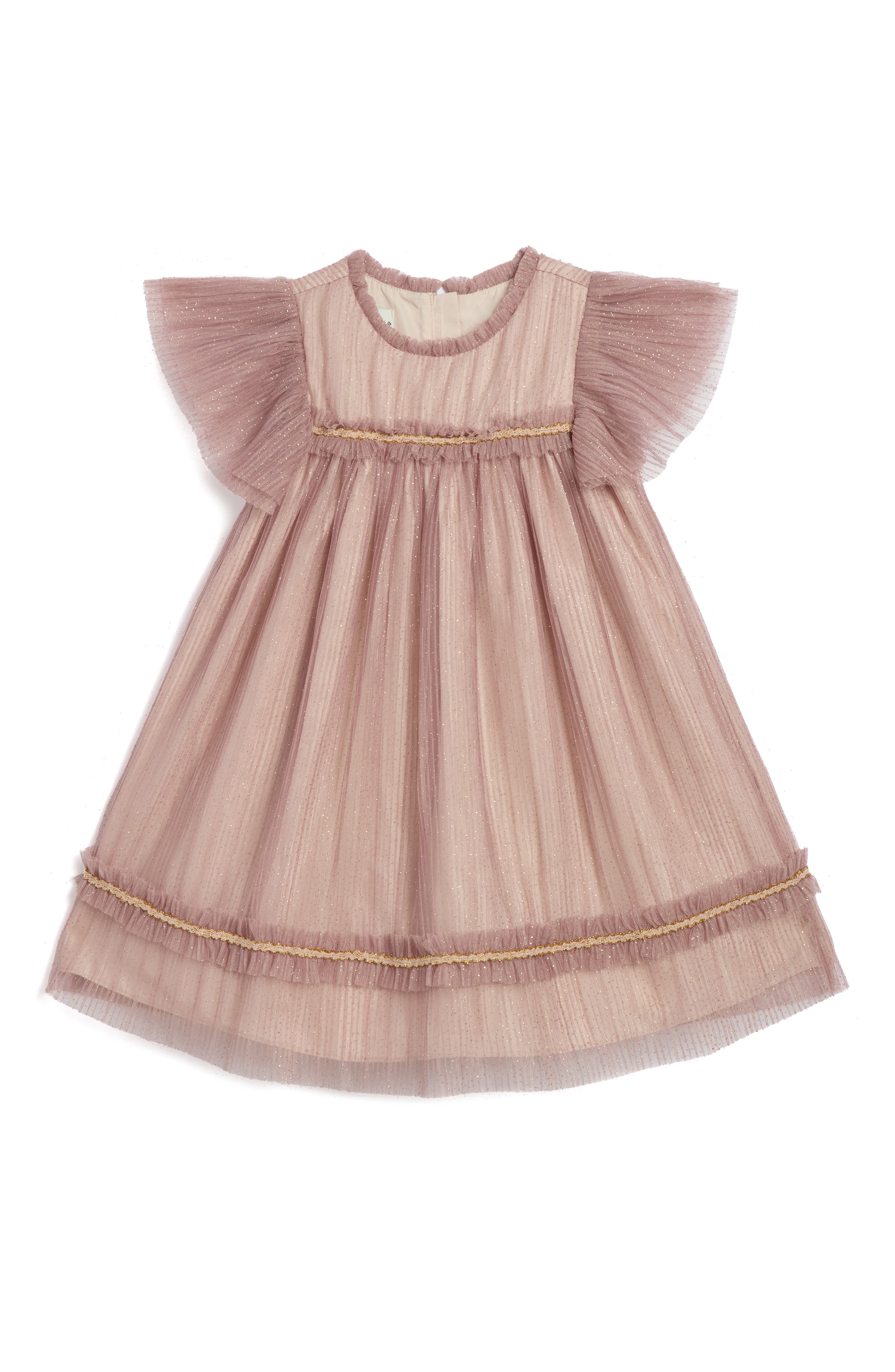 Kids' Remy Sparkle Mesh Party Dress