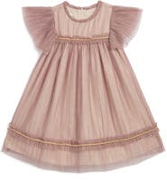 Pippa & Julie Kids' Remy Sparkle Mesh Party Dress