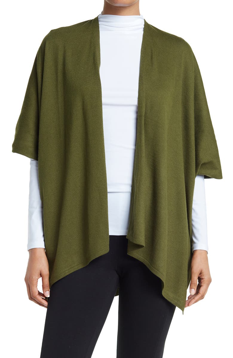 Echo Everyday Solid Knit Ruana, Main, color,