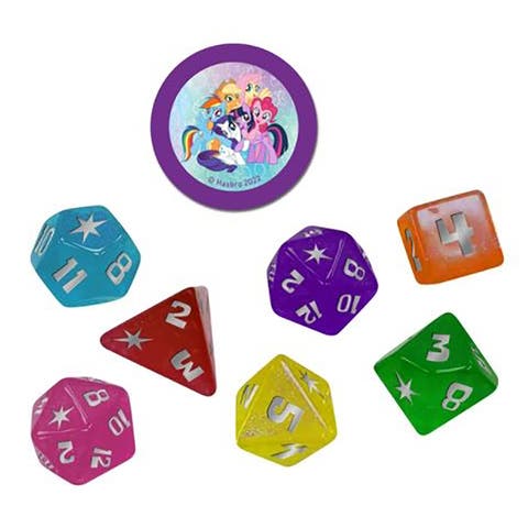 My Little Pony Roleplaying Game Dice Set Rpg Accessory