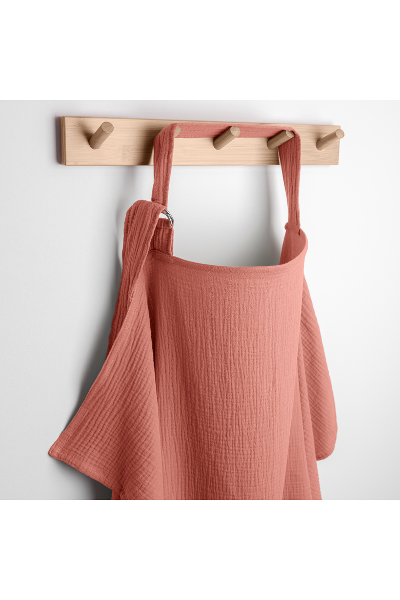 Muslin Nursing Cover, 100% Cotton - 1 Pack, Main, color, Dusty Rose